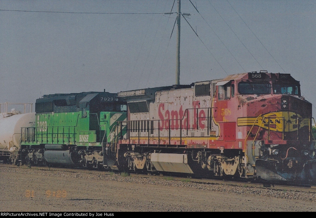 BNSF 568 North